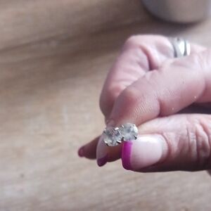 Elegant Diamond Stud Earrings